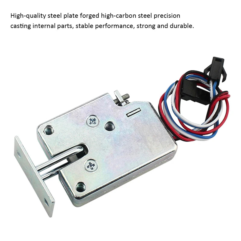 Mini DC Electric Cabinet Lock – 5V/12V/24V Solenoid Security