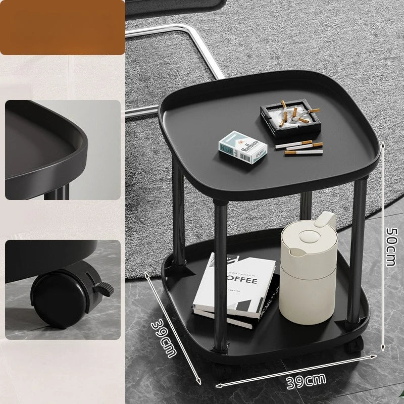 Compact Mahjong Coffee & Tea Stand for Chess/Card Rooms