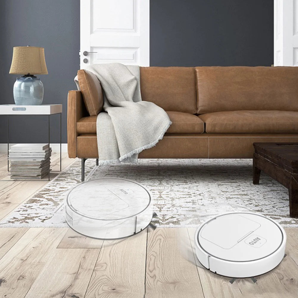 Smart Sweeper Robot Vacuum – 75 Min Runtime, USB Rechargeable