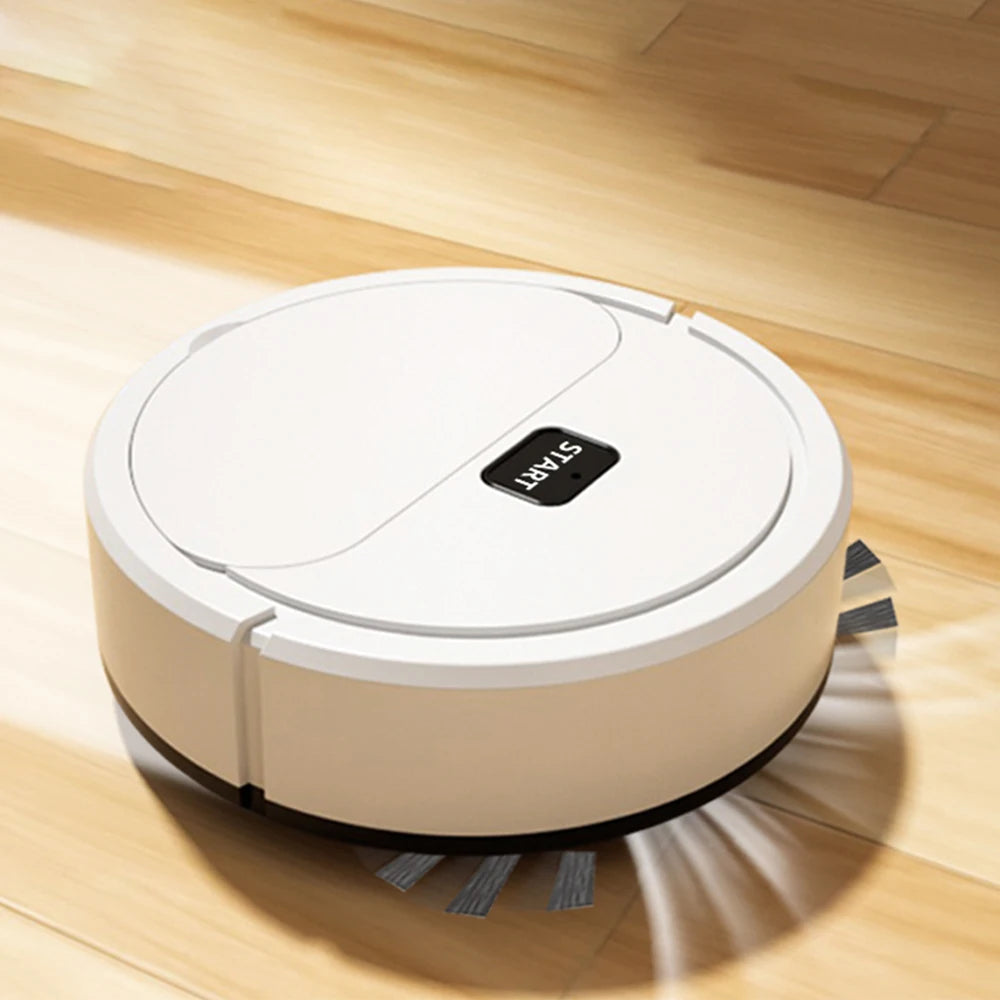 Mini 3 in 1 Robot Vacuum – Automatic Sweeper & Mop for Home Use