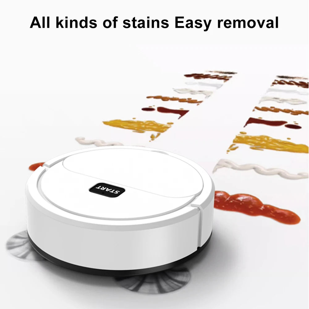 Mini 3 in 1 Robot Vacuum – Automatic Sweeper & Mop for Home Use