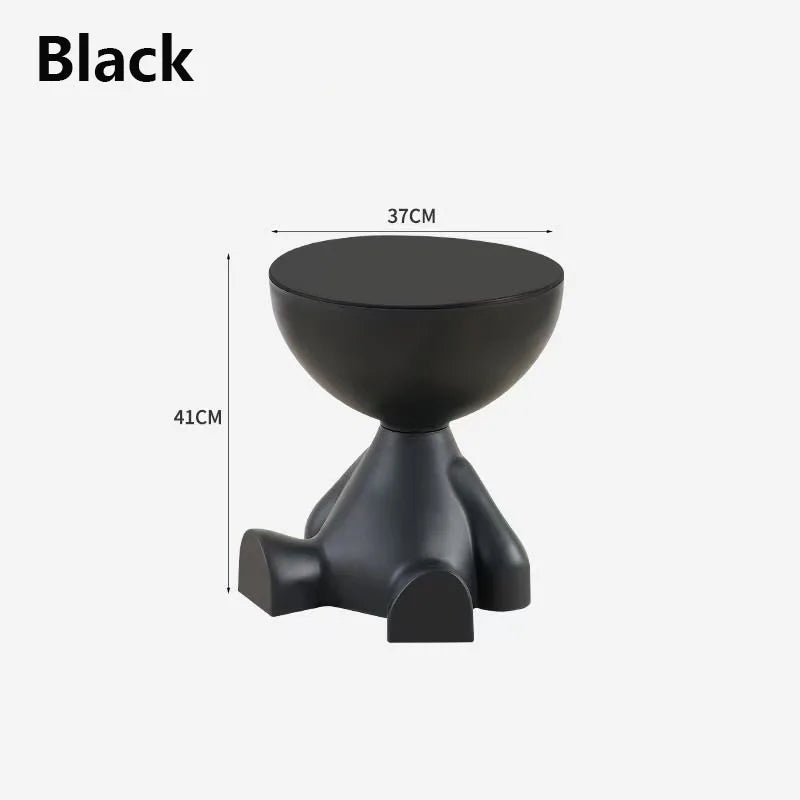 Compact Cartoon Flat‑Head Coffee Table & Household Side Table for Sofa or Bedroom