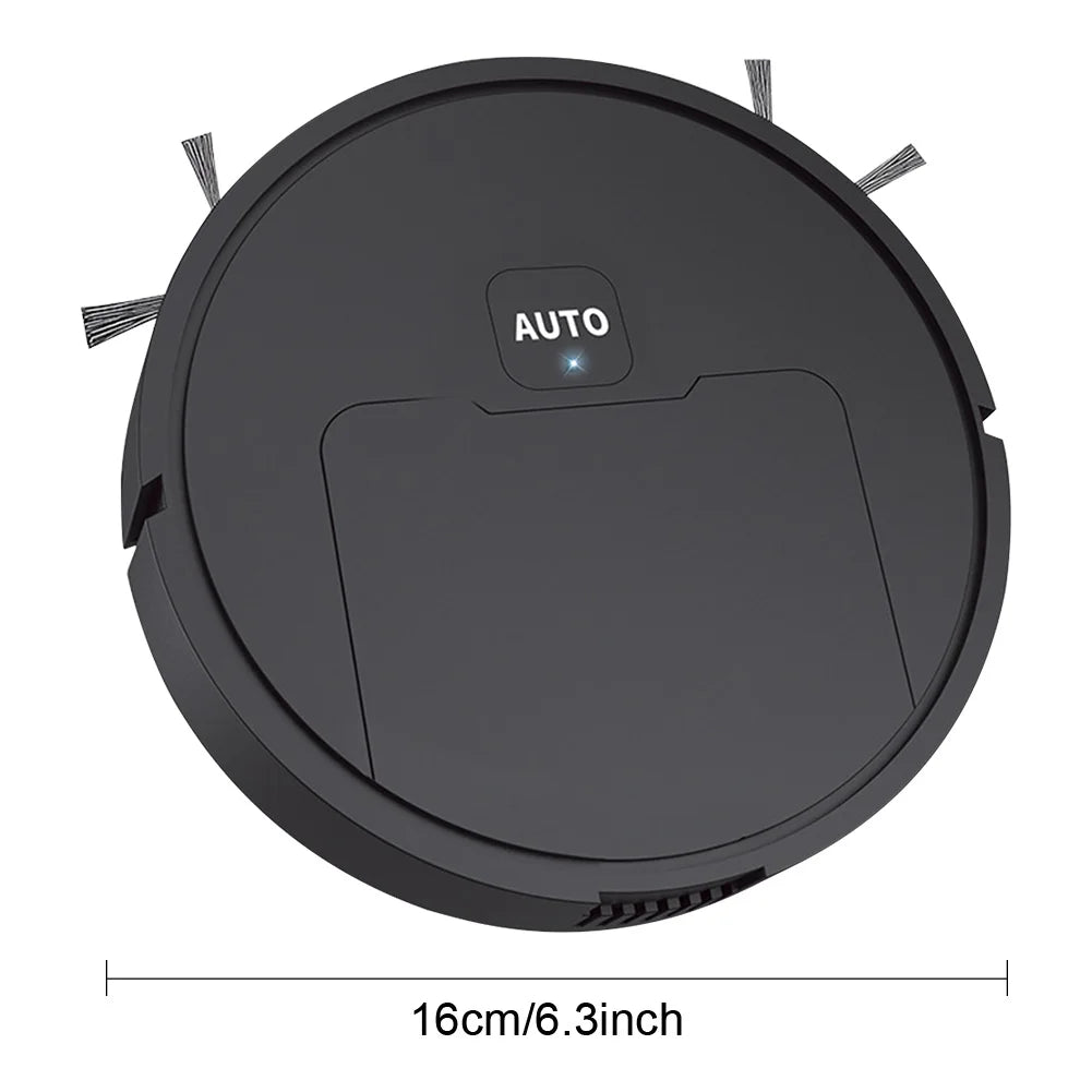 USB Rechargeable Robot Vacuum – 1000Pa Suction, Mop & Sweep Combo