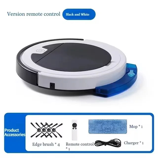 Wireless 3 in 1 Smart Sweeping Robot – Vacuum & Mop Combo