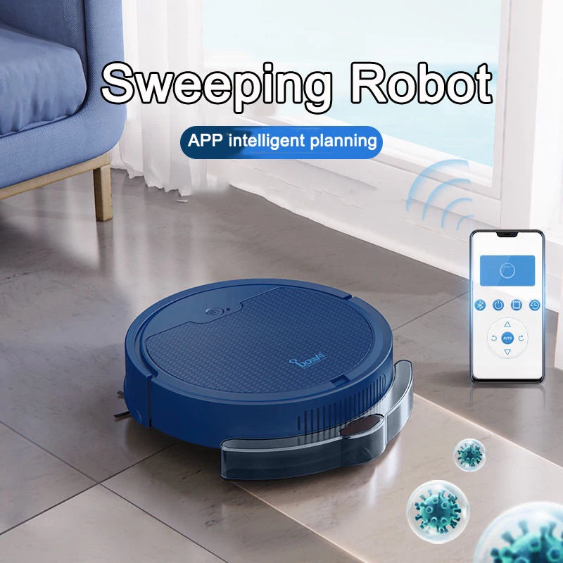 Wireless 3 in 1 Smart Sweeping Robot – Vacuum & Mop Combo
