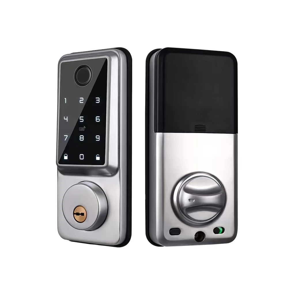 Tuya WiFi Smart Deadbolt – Fingerprint, Code & Keyless Entry